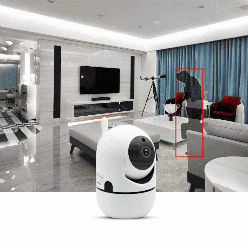 Cámara de Vigilancia IP WiFi Full HD Interior Rotativa 360°