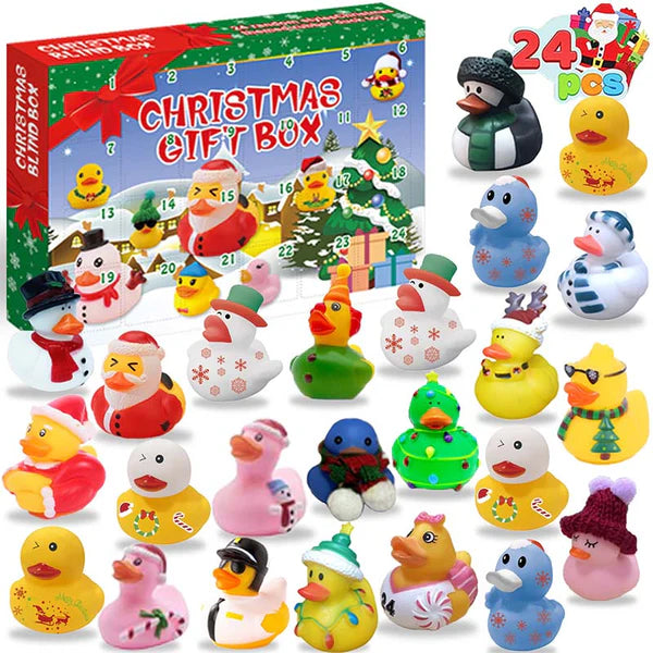 Boîte de stores de Noël pour canards (24pcs)